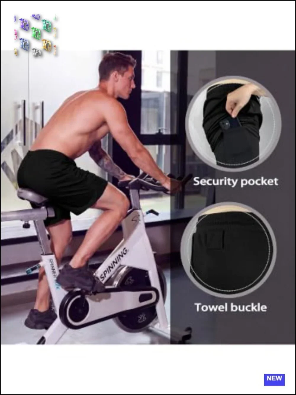 Men's 2-in-1 Running Shorts 7